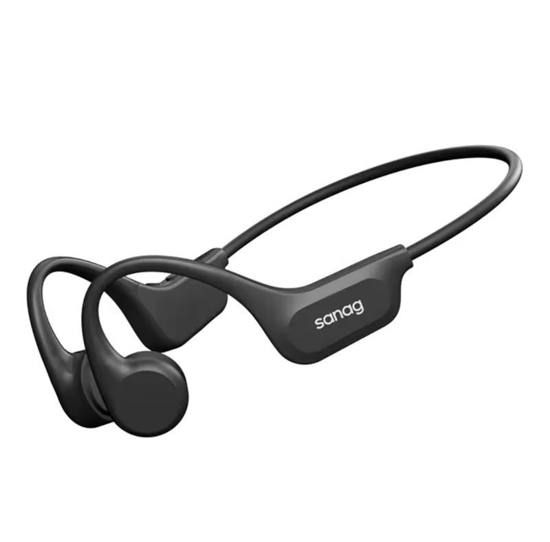 Fone de ouvido de condução óssea Sanag B60S PRO_MAX 64GB memória